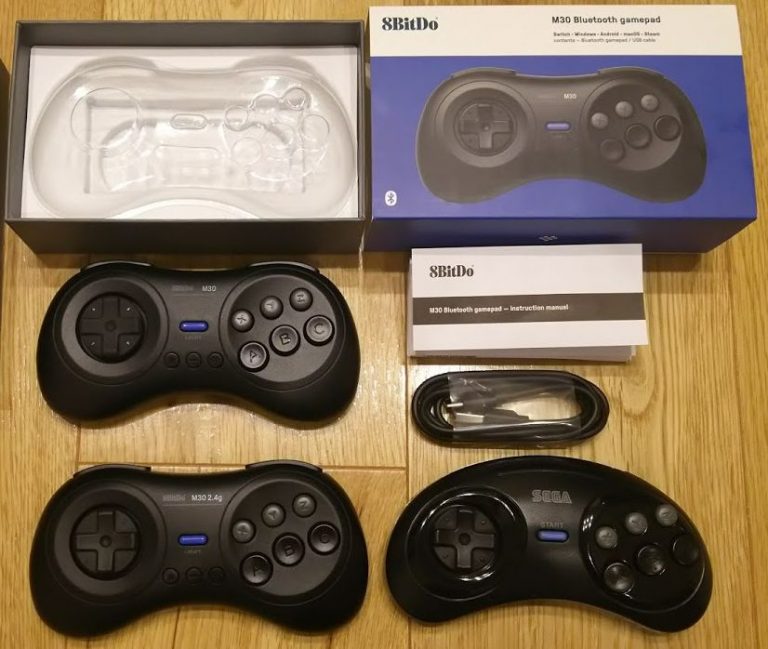 8bitdo m30 подключение к android