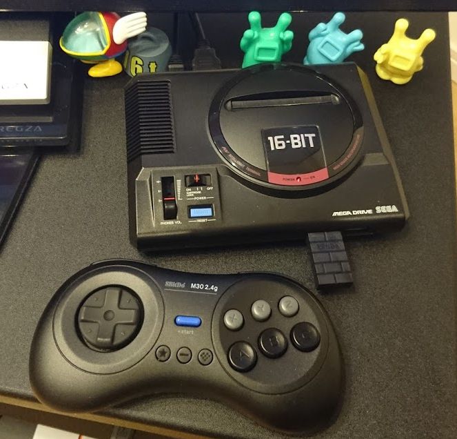 8BitDo M30 2.4G Wireless Gamepad for Sega Genesis Mini and Mega 