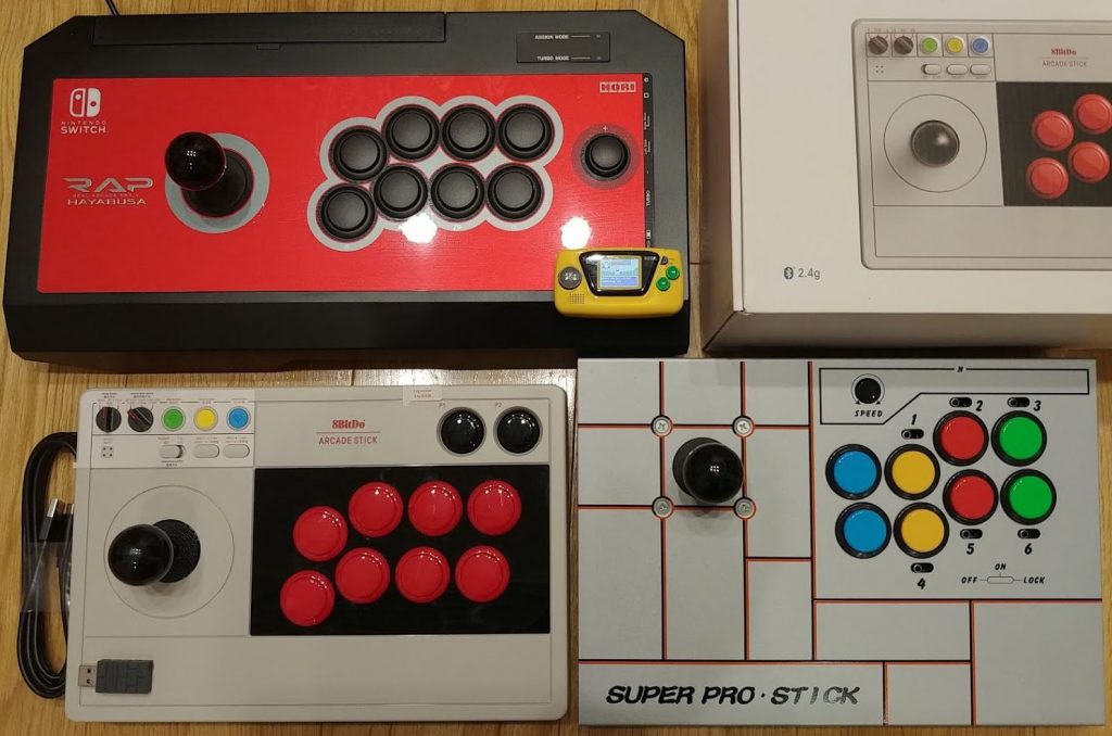 8bitdo Arcade Stick For Switch Windows リリース とあるゲーマーのweblog Drei