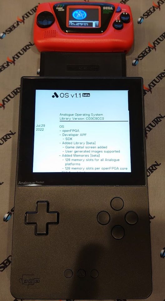 Analogue Pocket Firmware v1.1beta released (openFPGAに対応) とあるゲーマーの
